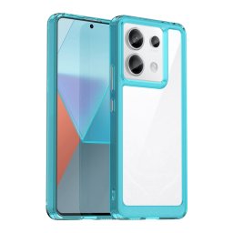 CRYSTAL Védőburkolat Xiaomi Redmi Note 13 Pro 5G / Xiaomi Poco X6 5G türkizhez