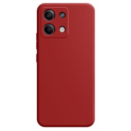 RUBBER Xiaomi Redmi Note 13 Pro 5G / Xiaomi Poco X6 5G védőburkolat sötétvörös