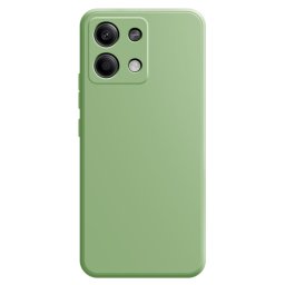 RUBBER Xiaomi Redmi Note 13 Pro 5G / Xiaomi Poco X6 5G védőburkolat világoszöld