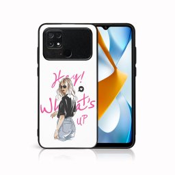 PROTEMIO MY ART Védőburkolat Xiaomi Poco C40 WHATSUP (132) készülékhez