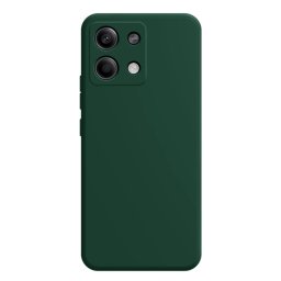 RUBBER Xiaomi Redmi Note 13 Pro 5G / Xiaomi Poco X6 5G védőburkolat sötétzöld