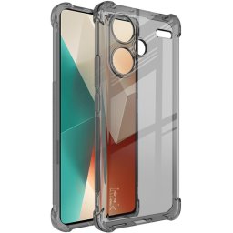 IMAK Védő szilikon tok Xiaomi Redmi Note 13 Pro+ 5G fekete