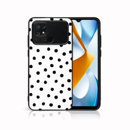 PROTEMIO MY ART Védőburkolat Xiaomi Poco C40 DOTS (168) készülékhez