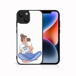 PROTEMIO MY ART Védőburkolat Apple iPhone 14 SUPERMOM (112) telefonhoz