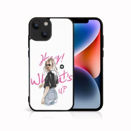 PROTEMIO MY ART Védőburkolat Apple iPhone 14 WHATSUP (132) telefonhoz