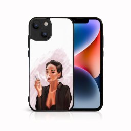 PROTEMIO MY ART Védőburkolat Apple iPhone 14 CIGARETTE (135) készülékhez