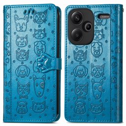 ART ANIMALS pénztárca tok Xiaomi Redmi Note 13 Pro+ 5G kék