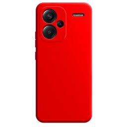RUBBER PRO Xiaomi Redmi Note 13 Pro+ 5G védőburkolat világos piros