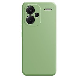 RUBBER PRO Xiaomi Redmi Note 13 Pro+ 5G védőburkolat világoszöld