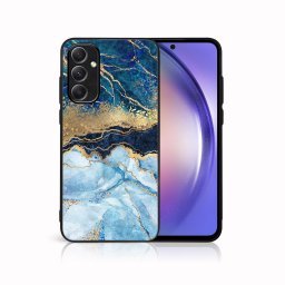 PROTEMIO MY ART Védőburkolat Samsung Galaxy A14 / A14 5G BLUE MARBLE (141) telefonhoz