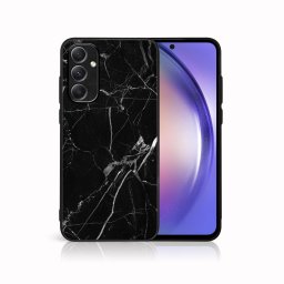 PROTEMIO MY ART Védőburkolat Samsung Galaxy A14 / A14 5G BLACK MARBLE (142) telefonhoz