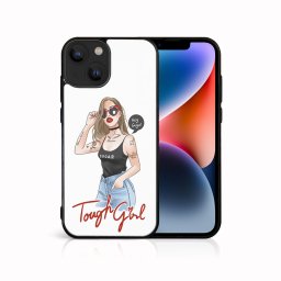 PROTEMIO MY ART Védőburkolat Apple iPhone 14 Plus TOUGH GIRL (131) telefonhoz