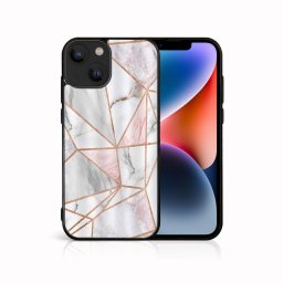 PROTEMIO MY ART Védőburkolat Apple iPhone 14 Plus PINK MARBLE (143) telefonhoz