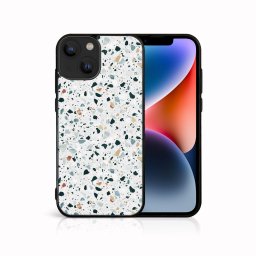 PROTEMIO MY ART Védőburkolat Apple iPhone 14 Plus GREY TERRAZZO (163) telefonhoz