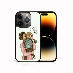 PROTEMIO MY ART Védőburkolat Apple iPhone 14 Pro MOM LIFE (118) telefonhoz