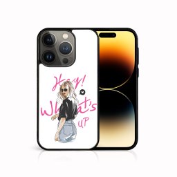 PROTEMIO MY ART Védőburkolat Apple iPhone 14 Pro WHATSUP (132) telefonhoz