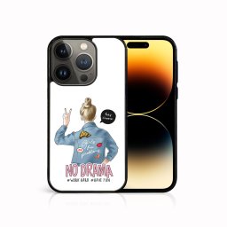 PROTEMIO MY ART védőburkolat Apple iPhone 14 Pro telefonhoz NO DRAMA (138)