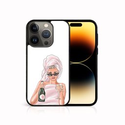 PROTEMIO MY ART Védőburkolat Apple iPhone 14 Pro Max CHAMPAGNE (134) telefonhoz
