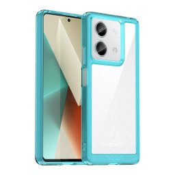 CRYSTAL Védőburkolat Xiaomi Redmi Note 13 5G türkizhez
