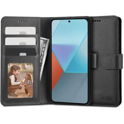 TECH-PROTECT WALLET tok a Xiaomi-hoz Redmi Note 13 fekete