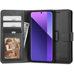 TECH-PROTECT WALLET tok a Xiaomi-hoz Redmi Note13 Pro+ 5G fekete