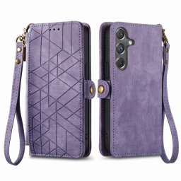 GEOM Wallet tok Samsung Galaxy A15 / A15 5G lila telefonhoz