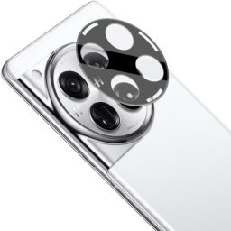 IMAK FULL COVER Üveg One Plus 12 fényképezőgéphez fekete