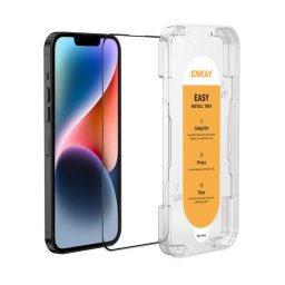 ENKAY 3D Edzett védőüveg Apple iPhone 14 Plus készülékhez