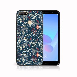 PROTEMIO MY ART borító karácsonyi dizájnnal, Huawei Y6 Prime 2018 MISTLETOE (070)