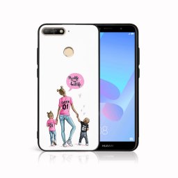 PROTEMIO MY ART Védőburkolat Huawei Y6 Prime 2018 MOM készülékhez (119)