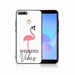 PROTEMIO MY ART Védőburkolat Huawei Y6 Prime 2018 VIBES készülékhez (128)
