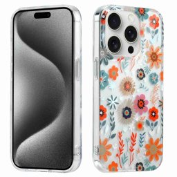 BLOOM védőburkolat Apple iPhone 15 Pro Max FLORA L telefonhoz