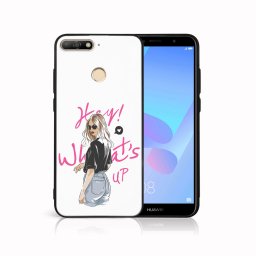 PROTEMIO MY ART Védőburkolat Huawei Y6 Prime 2018 WHATSUP készülékhez (132)