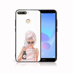 PROTEMIO MY ART Védőburkolat Huawei Y6 Prime 2018 CHAMPAGNE (134) készülékhez