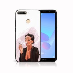 PROTEMIO MY ART Védőburkolat Huawei Y6 Prime 2018 CIGARETTE (135) készülékhez