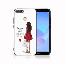 PROTEMIO MY ART Védőburkolat Huawei Y6 Prime 2018 RED DRESS (137) készülékhez