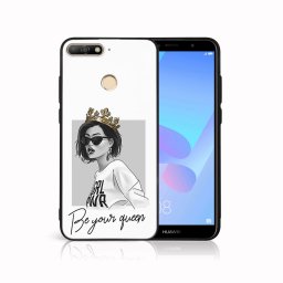 PROTEMIO MY ART Védőburkolat Huawei Y6 Prime 2018 QUEEN (139) készülékhez