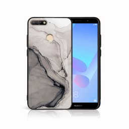 PROTEMIO MY ART Védőburkolat Huawei Y6 Prime 2018 BLACK INK (146) készülékhez