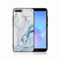 PROTEMIO MY ART Védőburkolat Huawei Y6 Prime 2018 BLUE (149) készülékhez