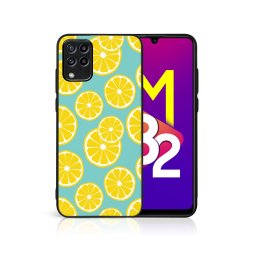 PROTEMIO MY ART Védőburkolat Samsung Galaxy M33 5G LEMON (121) telefonhoz