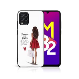 PROTEMIO MY ART Védőhuzat Samsung Galaxy M53 5G RED DRESS (137) telefonhoz