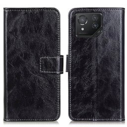 RETRO Wallet tok Asus ROG Phone 8 fekete