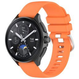 SZILIKON Cserélhető szíj Xiaomi Watch S3 narancshoz