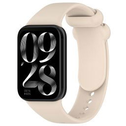BUTTERFLY szilikon szíj Xiaomi Smart Band 8 Pro bézs telefonhoz