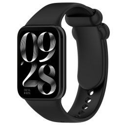 BUTTERFLY szilikon szíj Xiaomi Smart Band 8 Pro készülékhez fekete