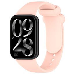 BUTTERFLY szilikon szíj Xiaomi Smart Band 8 Pro készülékhez világos rózsaszín