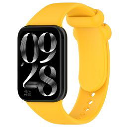 BUTTERFLY szilikon szíj Xiaomi Smart Band 8 Pro-hoz sárga