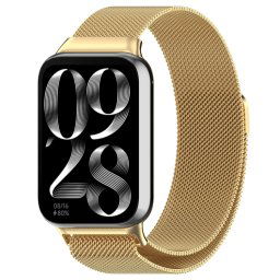 MILANESE fém szíj Xiaomi Smart Band 8 Pro aranyhoz