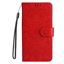 ART MANDALA Wallet tok Xiaomi Redmi Note 13 Pro / Poco M6 Pro piros