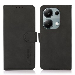 KHAZNEH MATTE Flip tok Xiaomi Redmi Note 13 Pro / Poco M6 Pro fekete